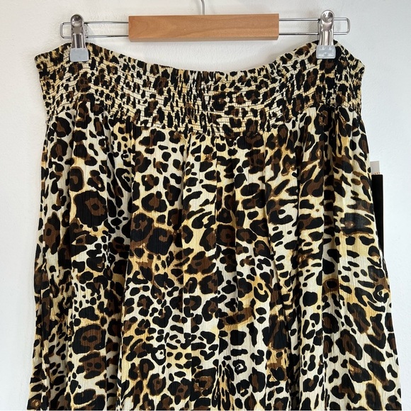 Bila Dailylook Leopard Print Maxi Skirt Size Large - Picture 4 of 11